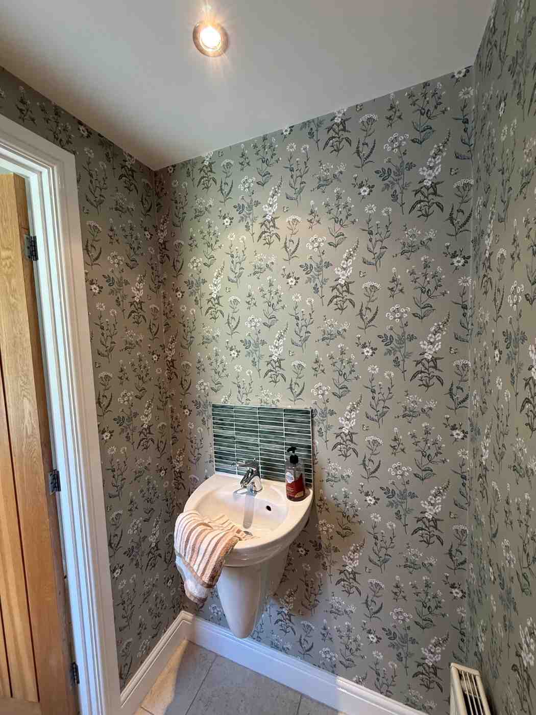 Floral Feature Staircase